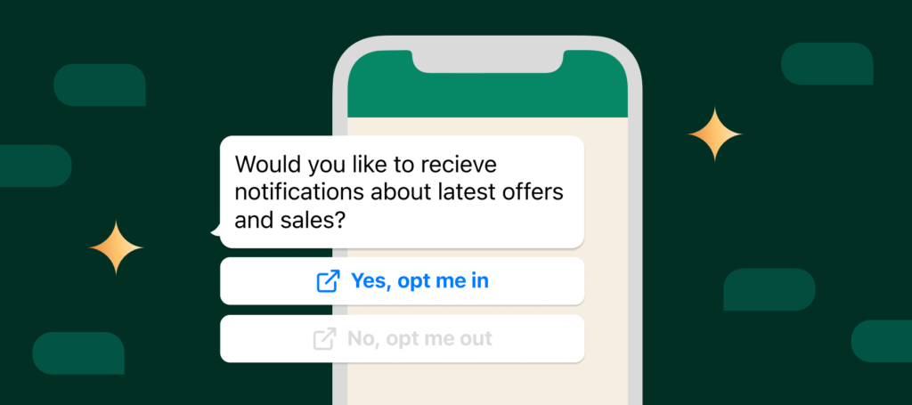 Collect WhatsApp Opt-in On WhatsApp