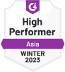 LiveChat HighPerformer Asia HighPerformer1