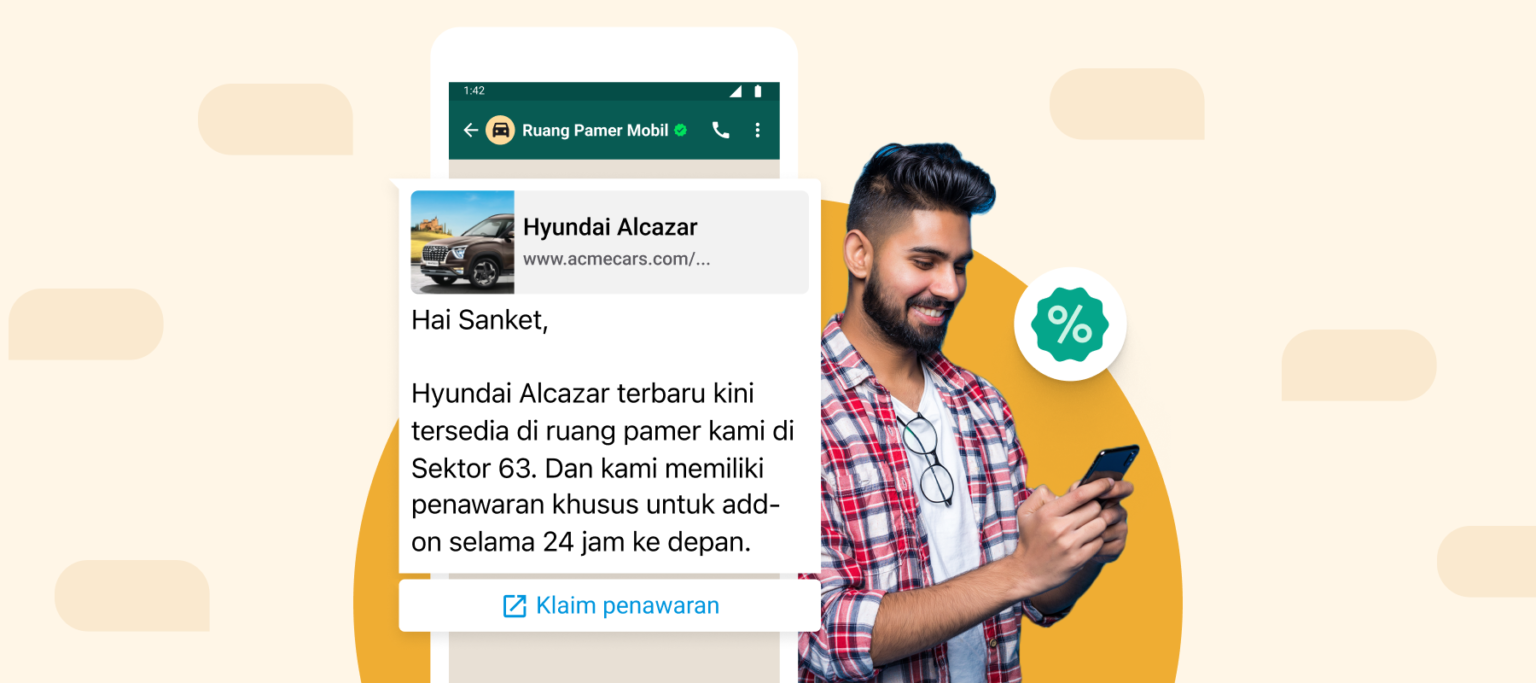 WhatsApp for automotive industry- bahasa