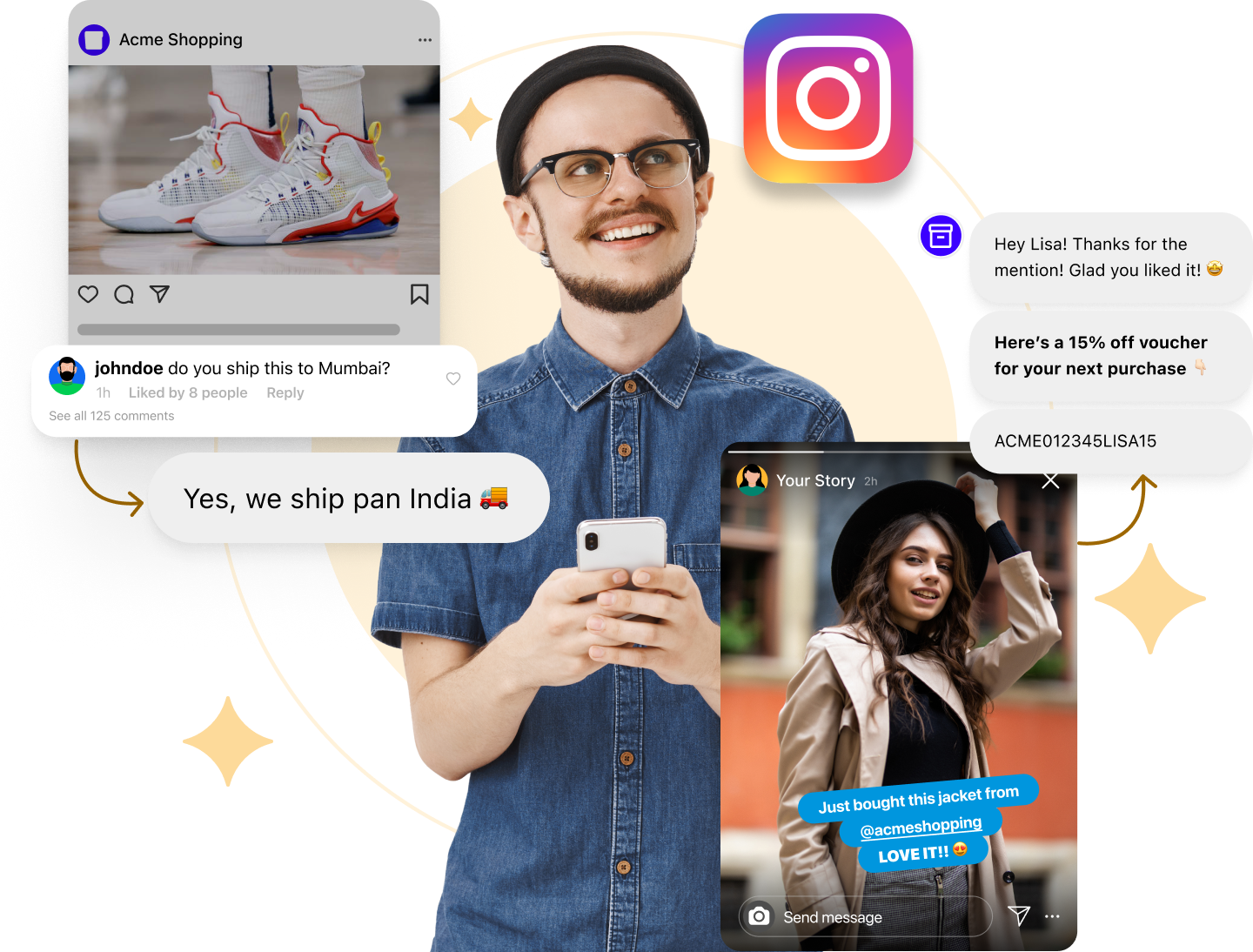 Instagram Automation in 3 clicks