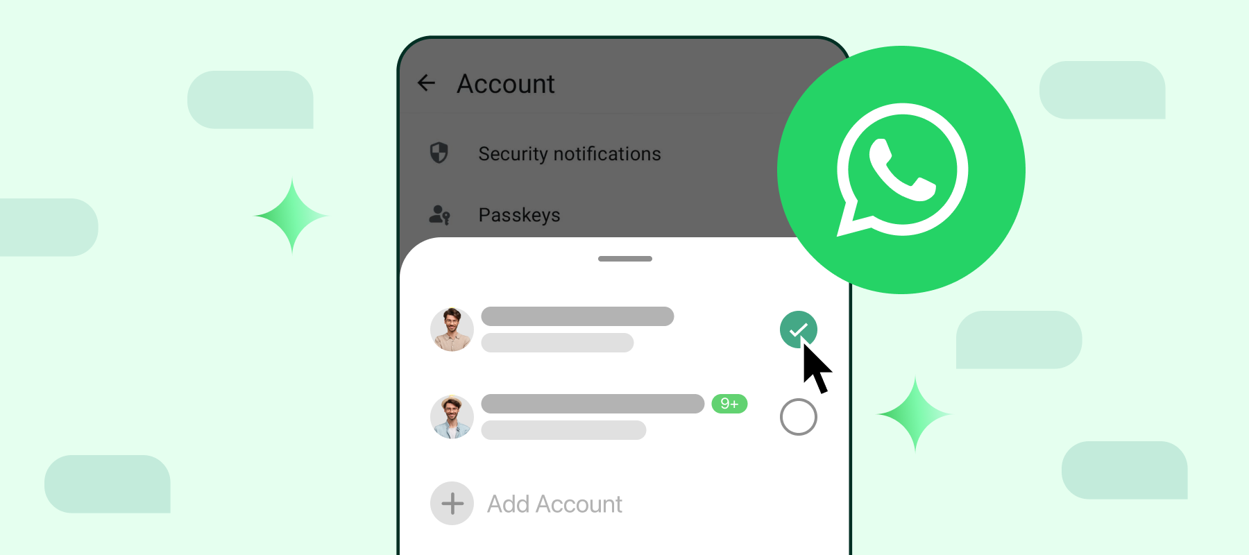 Switch Accounts On WhatsApp