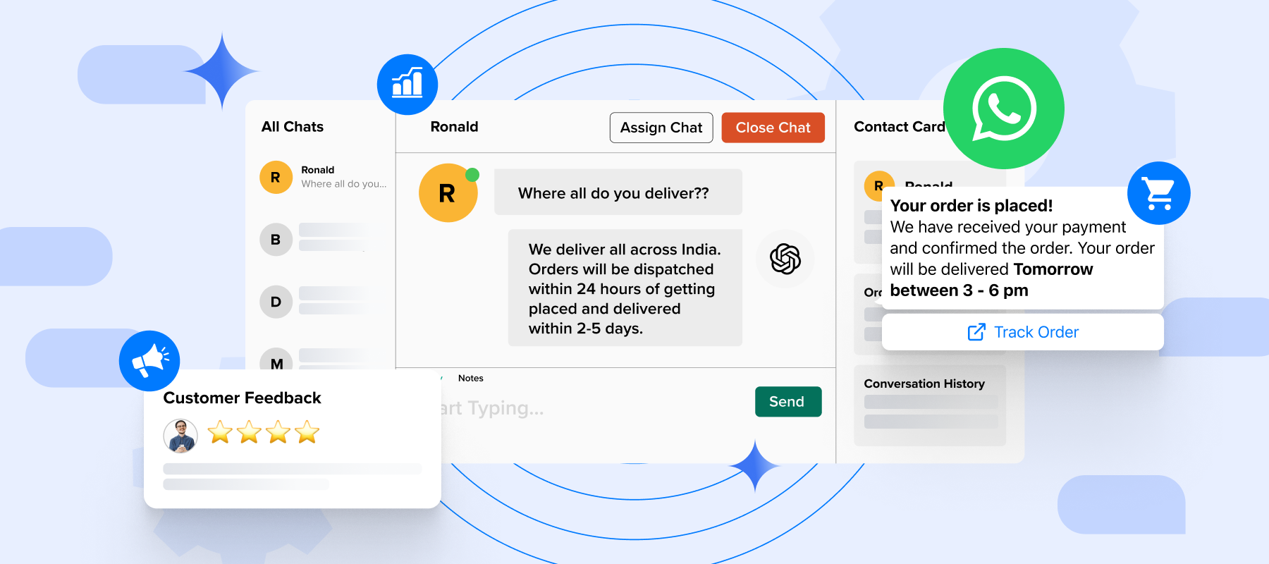 WhatsApp CRM for customer retention