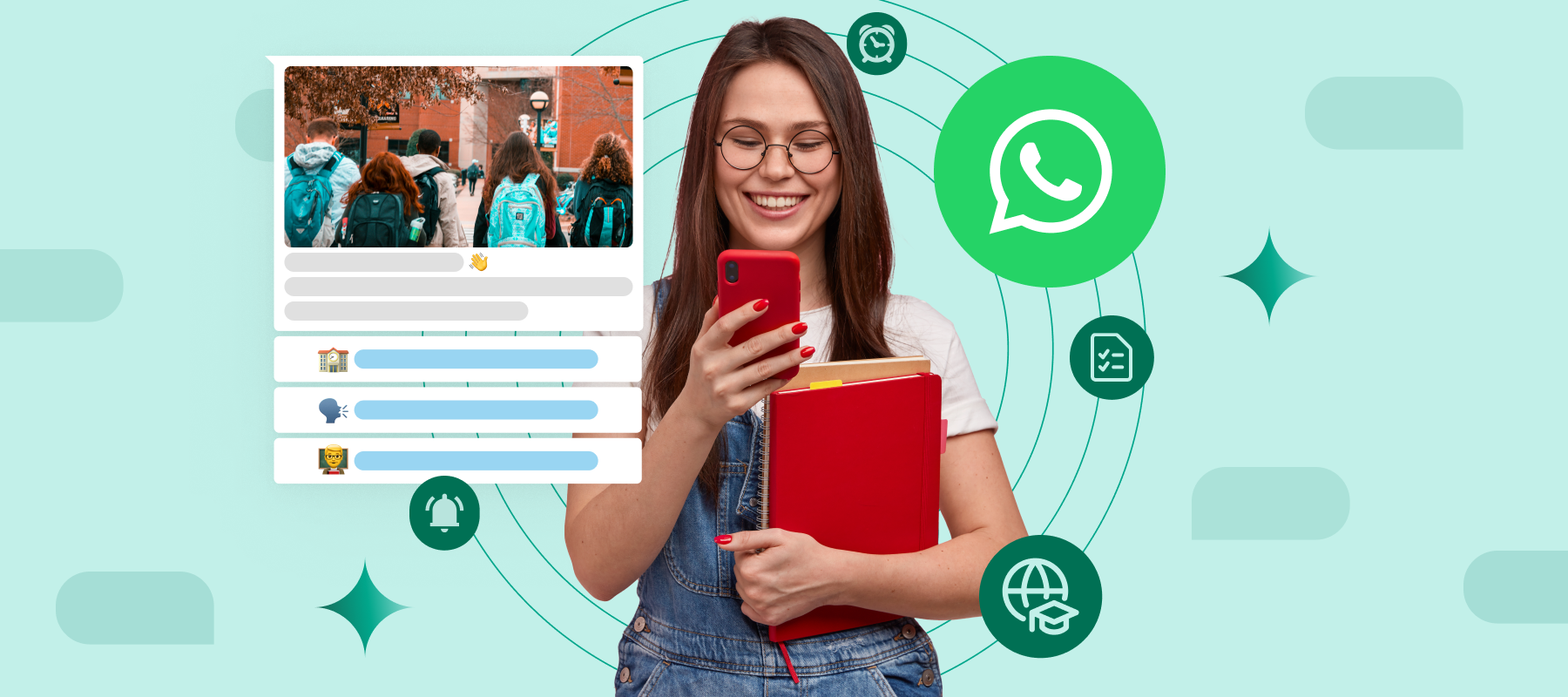 WhatsApp for education industry