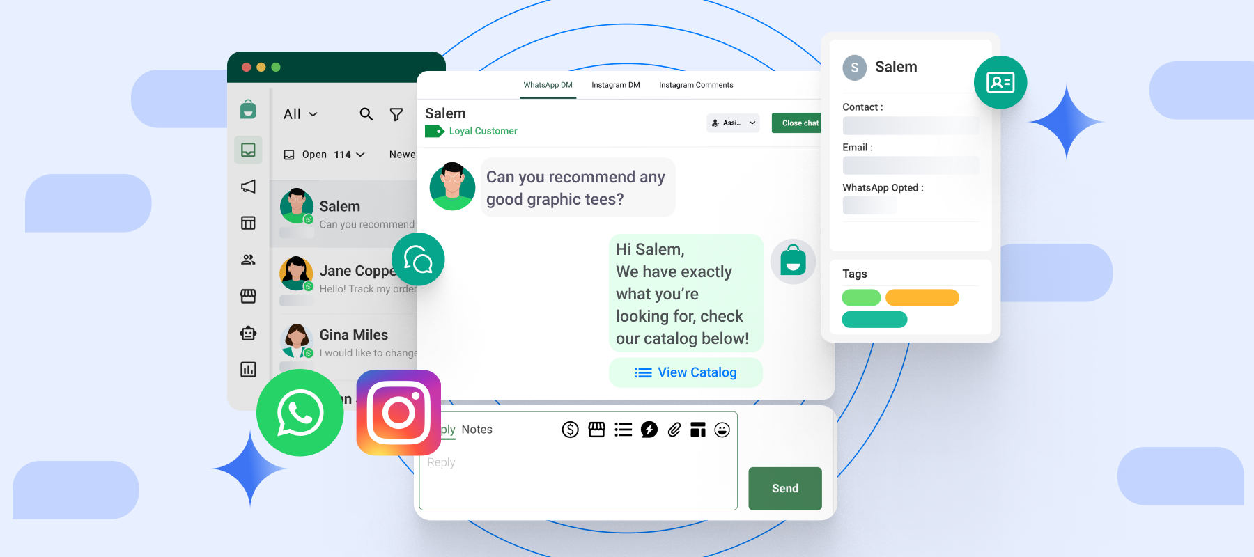 Omnichannel WhatsApp Integration